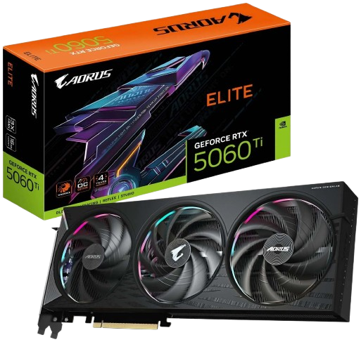 Gigabyte AORUS GeForce RTX 5060 Ti ELITE 16GB DLSS 4